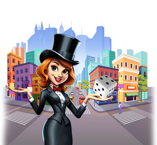 City Tycoon game screenshot showcasing real money property trading gameplay